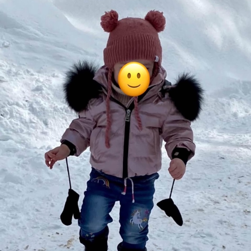 Pink Kids Puffer Jacket - Picture 4 of 4